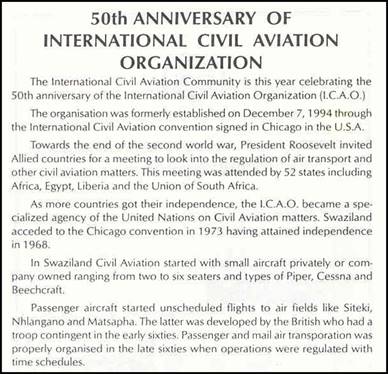 Swaziland - Philatelic Notice copy