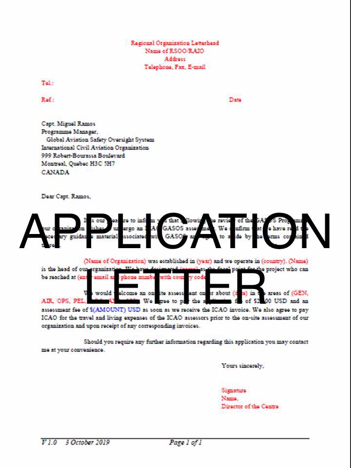 Application Letter