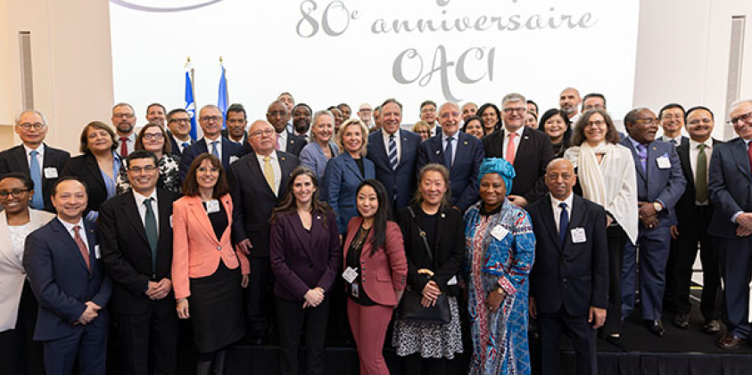 La direction de l’OACI renouvelle son partenariat avec la province du Québec à l’Assemblée nationale