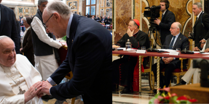 ICAO Council President joins Pope Francis and global leaders in advocacy against human trafficking 