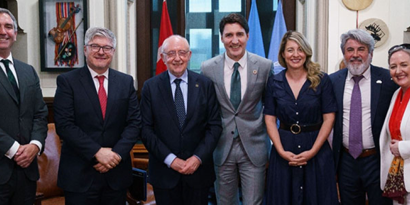 ICAO leaders affirm global aviation priorities with Canadian PM and Ministers