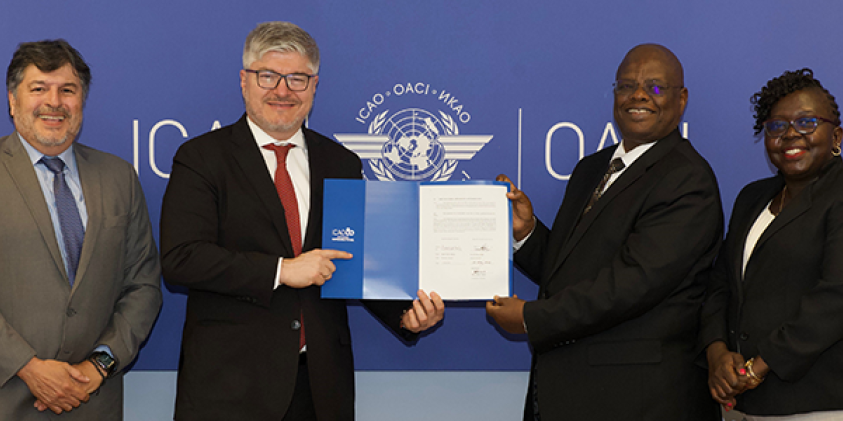 ICAO and Uganda sign agreement to boost aviation development