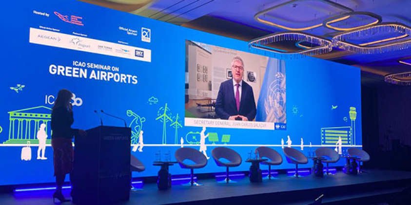 الإسراع بوتيرة العمل المناخي من جانب المطارات بالتعاون مع الإيكاو 