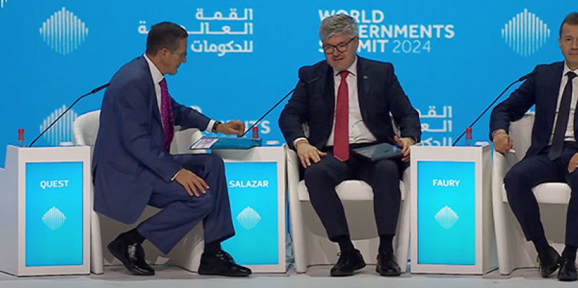 Secretary General advocates for sustainable aviation policy at World Governments Summit