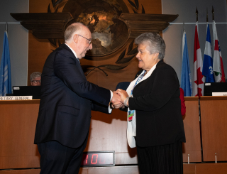 Winner of the Edward Warner Award 