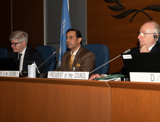 H.E. Mr. Naif Ali Hamad Al Abri elected President of the 42nd Session of the Assembly